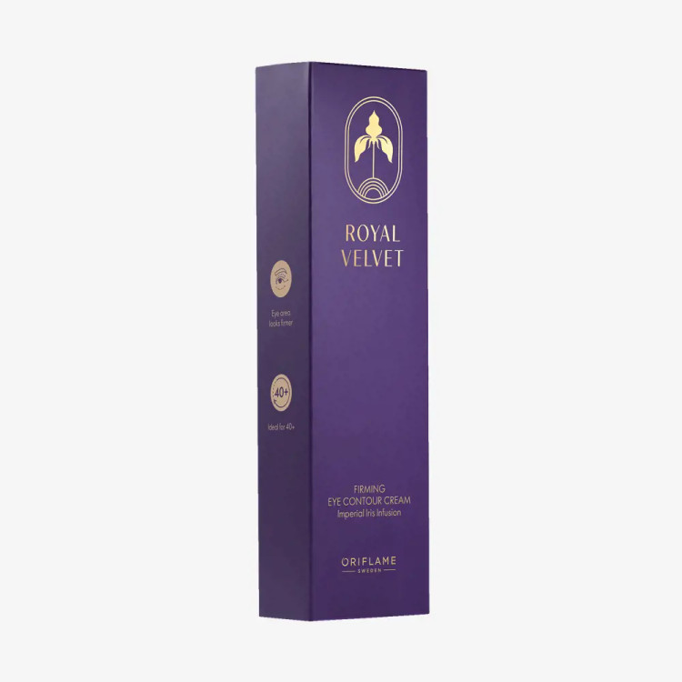 کرم دور چشم سفتکننده رویال ولوت Royal Velvet | کاهش چینوچروک، تیرگی و پف زیر چشم بالای 40 سال