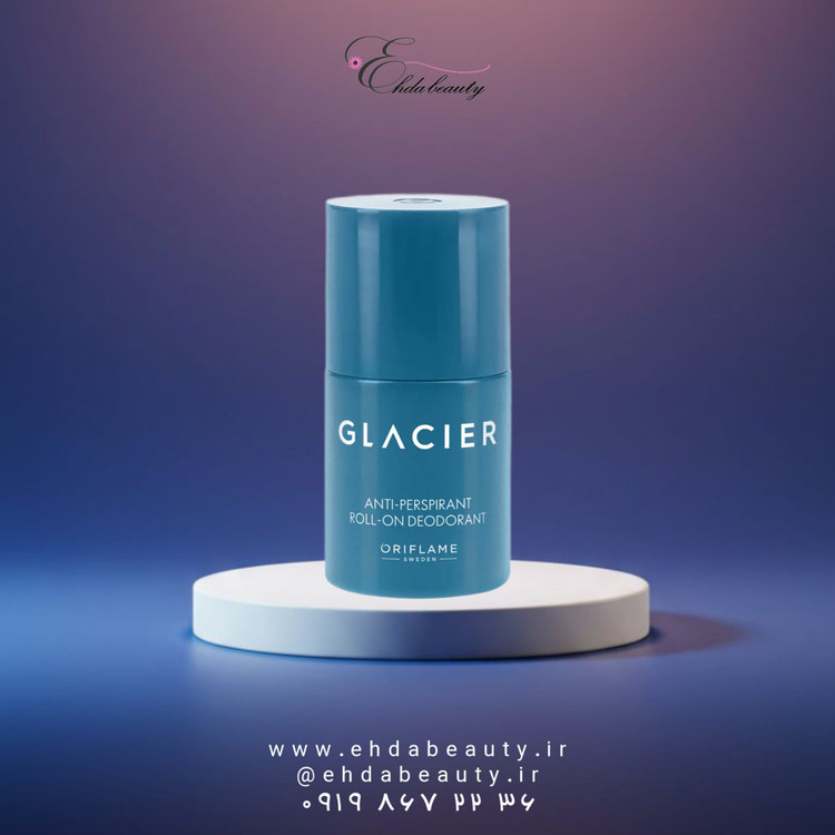 مام دئودورانت ضد تعریق مردانه گلاشیر رایحهای خنک و محافظت مؤثر