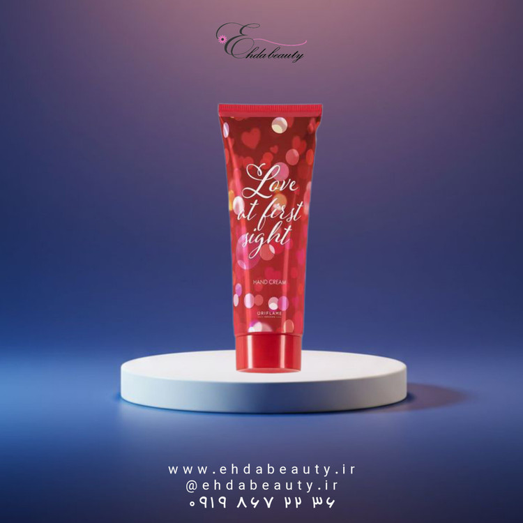 کرم دست نرم کننده و آبرسان اوریفلیم عشق در نگاه اول