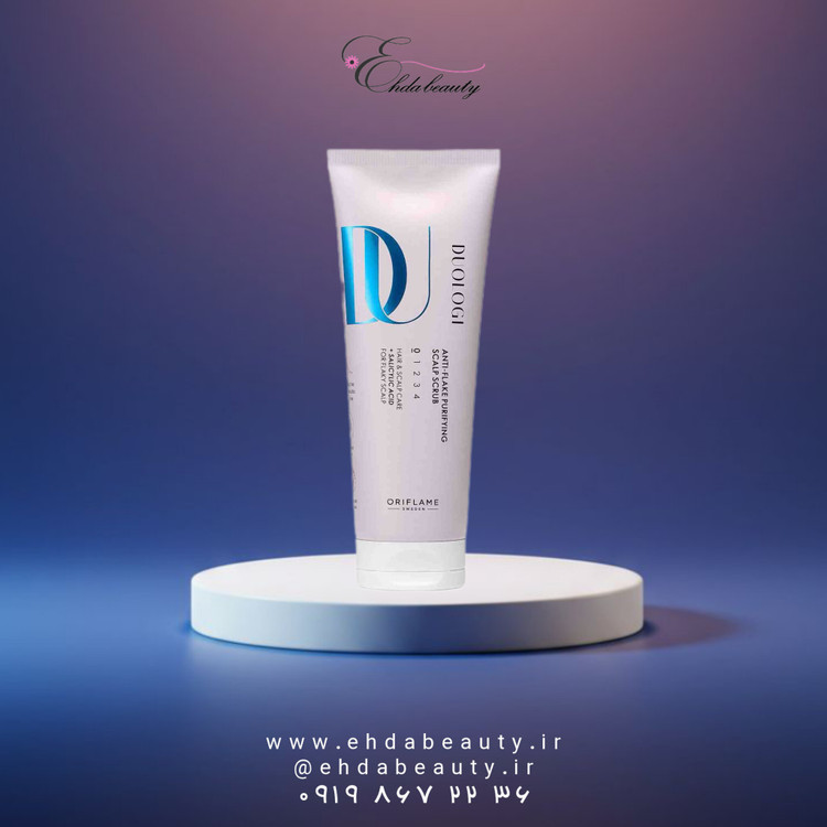 اسکراب پوست سر ضد شوره و ضد پوسته کف سر دئولوژی