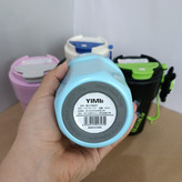 تراول ماگ استیل ۴۲۰ میل مدل YIMI با بند سیلیکونی عروسک دار