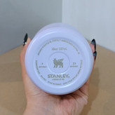 تامبلر استنلی مدل IceFlow Flip Straw ظرفیت ۸۸۷ میل با لوگوی حکشده روی بدنه