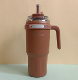 دستهدار، لیوان استیل دوجداره، اکسسوری سفر، تراول ماگ خودرو، ماگ نیدار