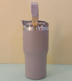 فلاسک/ماگ دوحالته استیل دوجداره دسته فلزی SITARAYURI