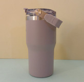 فلاسک/ماگ دوحالته استیل دوجداره دسته فلزی SITARAYURI