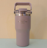 فلاسک/ماگ دوحالته استیل دوجداره دسته فلزی SITARAYURI