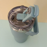 فلاسک/ماگ دوحالته استیل دوجداره دسته فلزی SITARAYURI