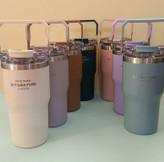 فلاسک/ماگ دوحالته استیل دوجداره دسته فلزی SITARAYURI