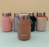 تراول ماگ مدل HSCUP در استیل طرح گل شکوفه استیل ۲۲۰ میل مدل HSCUP