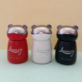 تراول ماگ خرسی نقلی 120 میل مدل U-CUP با بدنه استیل دوجداره و بند سیلیکونی همرنگ بدنه