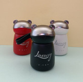 تراول ماگ خرسی نقلی 120 میل مدل U-CUP با بدنه استیل دوجداره و بند سیلیکونی همرنگ بدنه