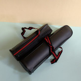 فلاسک فنجانی Unique با درپیچی ضدنشت و کاور چرمی